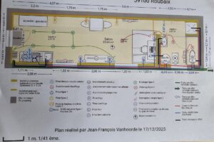 renovation générale du batiment sur lille dans le nord : électricité, pose de placoplatre, isolation